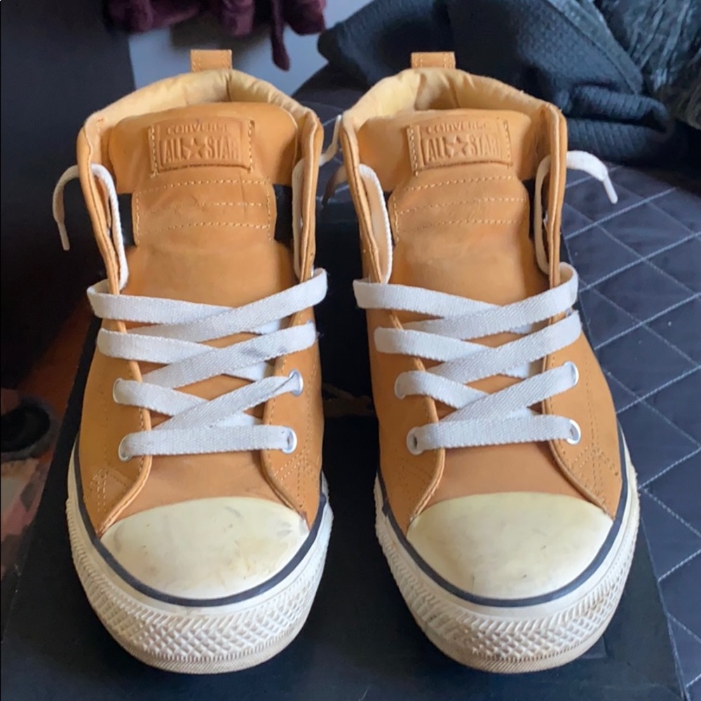Tan Suede Converse